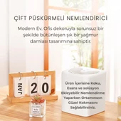 Polham 3 Litre Ultrasonik Hava Nemlendirici, Buhar Makinası Sprey, Koku Eklenebilir Çift Püskürtmeli Nemlendirici - 2
