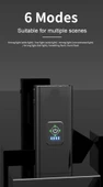 2xXML-T6 LED Su Geçirmez Bisiklet Farı PowerBank 4800Mah Pil - 8