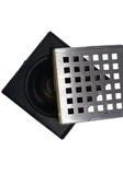 WUVERA 10*10 Ø50 Alttan Yer Süzgeci (sifon) Paslanmaz - 5