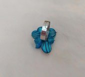 Sallantılı Mavi Boncuk Tasarım Kadın Yüzük Ayarlanabilir Ölçü - 3