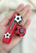 Anahtarlık Futbol Topu Dünya Kupası Maç Araba Çanta Cüzdan Süsü thumbnail 2