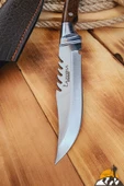 Ceviz Sap Outdoor Kamp Bıçağı Çakısı Piknik Bıçak Çakı Mutfak Bıçağı Kılıflı ( KMP-01 ) - 2