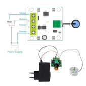 Hızı Ayarlı Basit Motor Deney Seti - Öğrenci Elektrik Devresi - 2