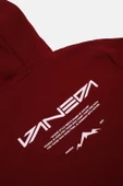 Kapüşonlu Regular Fit Next Unisex Sweatshirt Bordo - 5