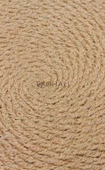 Patna Koleksiyonu Jüt Örgü Halı PTN 01 Jut Natural - 4