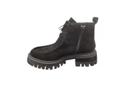 Cudo Kalın Taban Fermuarlı İçi Kürklü Yumuşak İç Pedli Günlük Kadın Süet Bot - 2