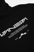Kapüşonlu Regular Fit Next Unisex Sweatshirt Siyah - 5