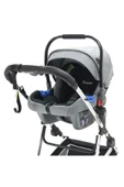 YOYKO City Seyahat Sistem Bebek Arabası 3 In 1 Gri Silver - 6