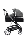 YOYKO City Seyahat Sistem Bebek Arabası 3 In 1 Gri Silver - 5