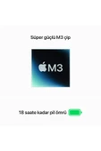 Apple 15-inch MacBook Air: Apple M3 chip with 8-core CPU and 10-core GPU, 8GB, 512GB SSD - Midnight - 4