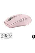 logitech MX Anywhere 3S Kompakt 8000 DPI Optik Sensörlü Sessiz Bluetooth Kablosuz Mouse - Pembe - 3