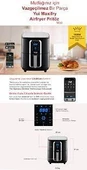 Yui M30 Maxifry Dokunmatik Ekran 6,5 Lt Smart Airfryer Yağsız Fritöz 1800w - 10
