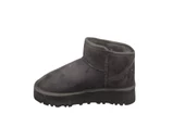 Cudo Kalın Platform Taban İçi Kürklü Günlük Kadın Süet Bot - 10