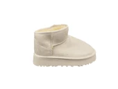 Cudo Kalın Platform Taban İçi Kürklü Günlük Kadın Süet Bot - 5