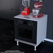 Modilayn OSCAR ANKASTRE FIRIN MUTFAK ROBOT DOLABI MUTFAK DOLABI - 1