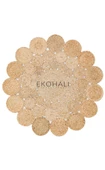 Solo Koleksiyonu Jüt ile üretilen el dokuma sisal kilim CA-111 Natural XW - 1
