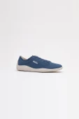 1383 V-BAREFOOT COMFORT KETEN ERKEK AYAKKABI INDIGO MAVI - 2