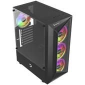 Gamepower Eclipse ARGB 4 Fanlı 500 W ATX Oyuncu Kasası - 2