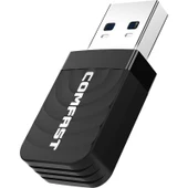 Schulzz Comfast 1300 Mbps USB Mini Wifi Adaptörü RTL811 5GHz Kablosuz Alıcı - 1