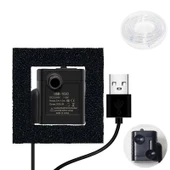 Usb Mini Akvaryum 3.5/9V  1-3W Dalgıç Su Pompası - 4