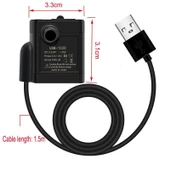 Usb Mini Akvaryum 3.5/9V  1-3W Dalgıç Su Pompası - 2