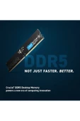 Crucial 16 GB (2x8) 4800 MHz DDR5 CL40 CT2K8G48C40U5 Ram - 3