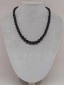 Galaksi Serisi Shungite (Şungit) Taşı Tasarım Kolye - 2