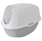 Moderna Smart Kapalı Kedi Tuvaleti - Gri 53 CM - 1