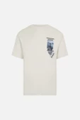 OVERSIZED FIT DREAMER ERKEK TSHIRT EKRU - 1