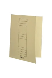 Bafix Tam Kapak Dosya Karton Sarı (50 Li Paket) - 1