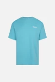 OVERSIZED FIT VANEDA LOGO BASIC TSHIRT YESIL - 1