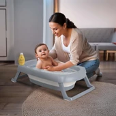 Wellgro Katlanır Bebek Küveti, Bebek Küvet, Katlanır Küvet 50 Litre - 1
