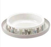 Moderna Trendy Kedi Figürlü Mama ve Su Kabı 210 Ml - 1