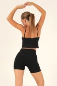 DoReMi Seamless Normal Bel Kısa Kadın Tayt - 4