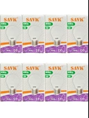 Şavk 4W (40W) 6500K (Beyaz Işık) E27 Duylu Led Top Ampul (8 Adet) thumbnail 1