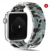 Ceponya Apple Watch 42mm - 44mm KRD-40 Metal Kordon - 4