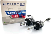 Photon Zero H7 +3 Plus Fansız LED 12V&24V Beyaz (Ice Whıte) - 1