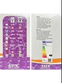 Şavk 4W (40W) 6500K (Beyaz Işık) E27 Duylu Led Top Ampul (8 Adet) thumbnail 4