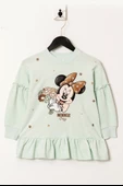 Kız Çocuk Minnie Baskılı Elbise - 2