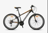 VORTEX 4.0 - 26  MTB - 16' - 21 Vites - V.B. - Mat Siyah-Gri/Neon Turuncu - 1