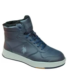 U.s. Polo Assn. Ansaldi 2Pr Krk Erkek Lacivert (40-45) High Sneaker Ayakkabı - 1
