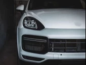 Autogp Porshce cayenne makyajlı dönüşüm ön tampon ve far seti 2014 / 2018 - 3