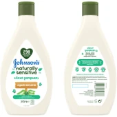 Johnsons Baby Vücut Şampuanı 395ML Natural Sensitive (Organik Aloe Veralı) (2 Li Set) - 4