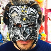 Lateks Gladiatör Maskesi - 1