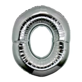 Gümüş Rengi Folyo Harf Balon 1 Metre - 1