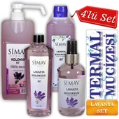SİMAV Termal Sulu Lavanta Kolonyası Seti - 4'lü - 1