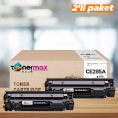 Hp M1212nf Muadil Toner 2'li Paket / Hp CE285A Muadil Toner - 1