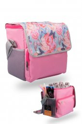 Soğuk ve Sıcak Tutan Yalıtımlı İzolasyonlu Yiyecek İçecek Çantası Termal Termos Buz Aküsü Hediyeli Pembe - 2