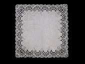 Lisa Kadife Bohça Gri - 1