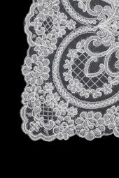 Lisa Kadife Bohça Gri - 4